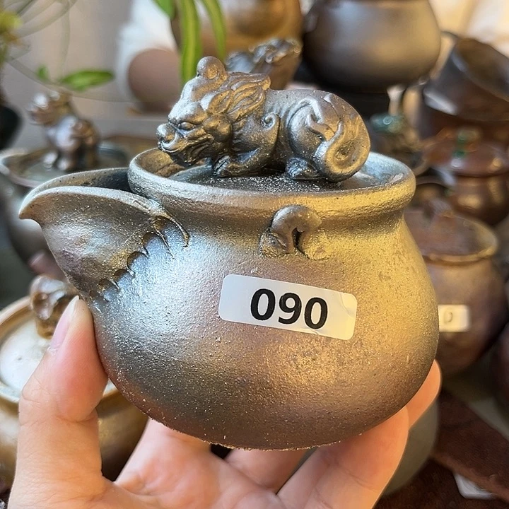 紫砂茶壶花**富柴烧福新品多多