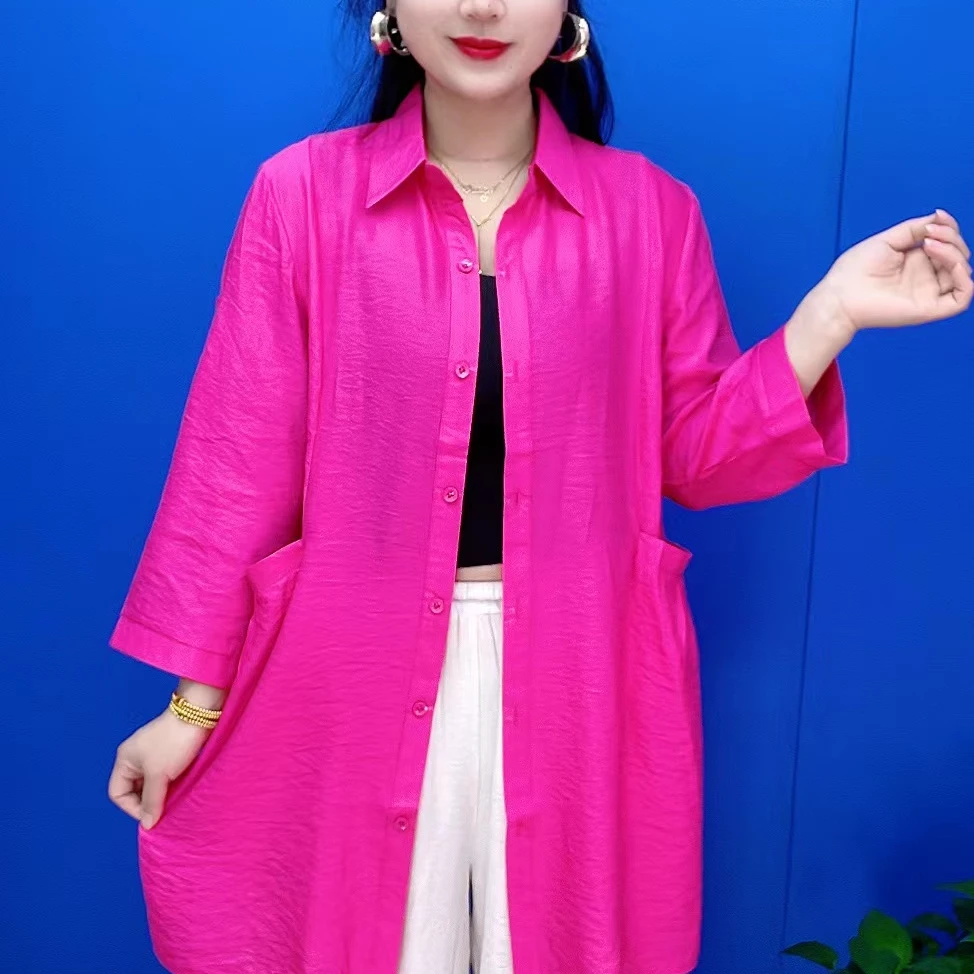 彩色大开衫、袖子可调节