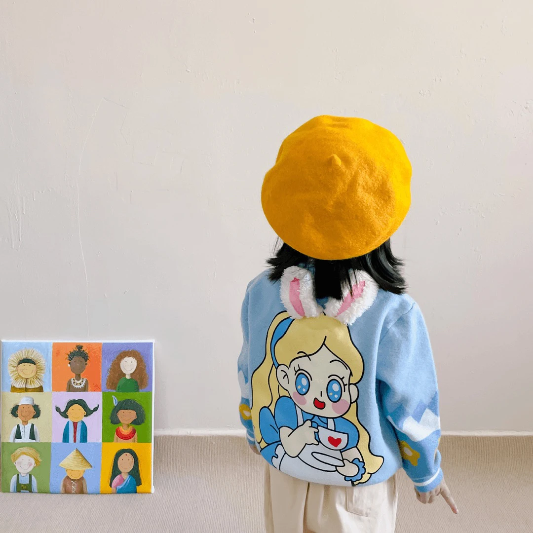 品质好货 女童毛衣秋冬装