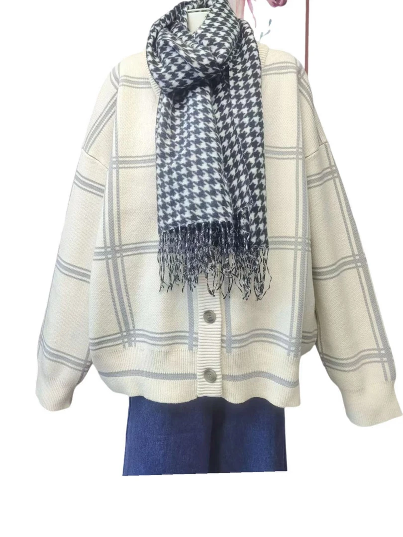 A391    女士复古针织毛衣秋冬