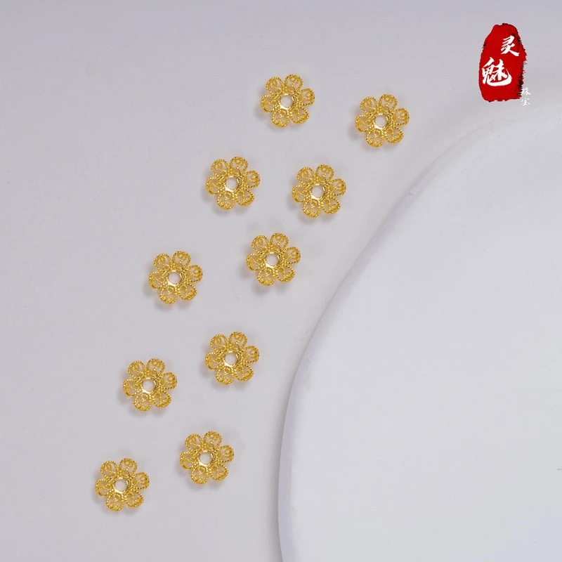 （灵魅）18K金 金花托设计款   （小）