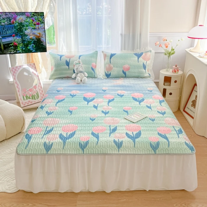 【1.5米加厚床裙席三件套】直播时长有限会存在未展示商品-介意勿拍