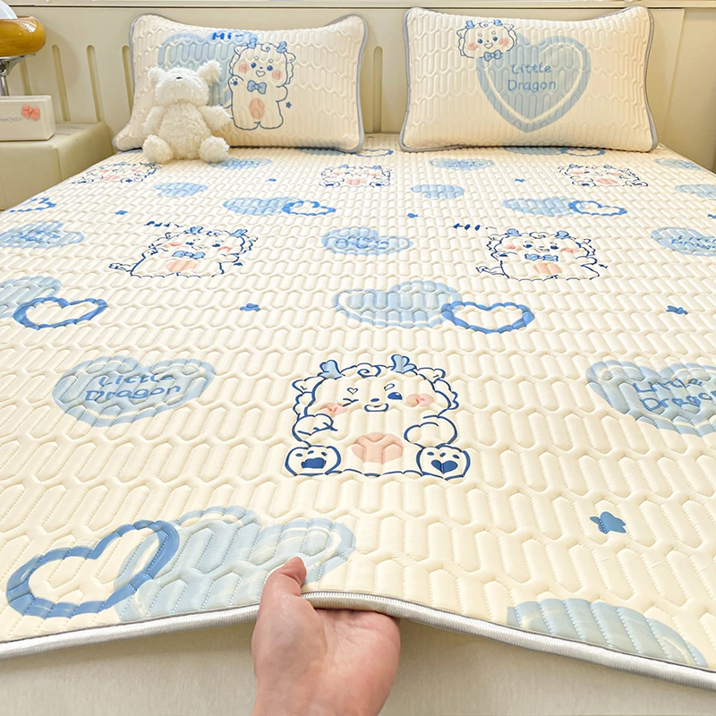 【乳胶凉席三件套】1.5*2米/1.8*2米/床单款/实物以直播间介绍为准