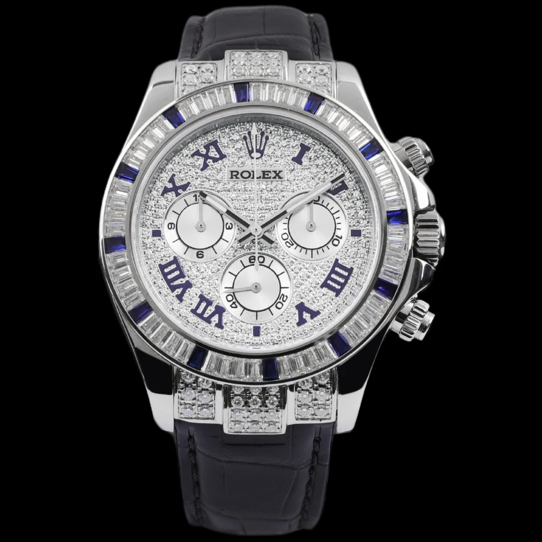 95新 Rolex/劳力士 S116519后镶钻/单表/40mm/针盘前圈后改后加钻