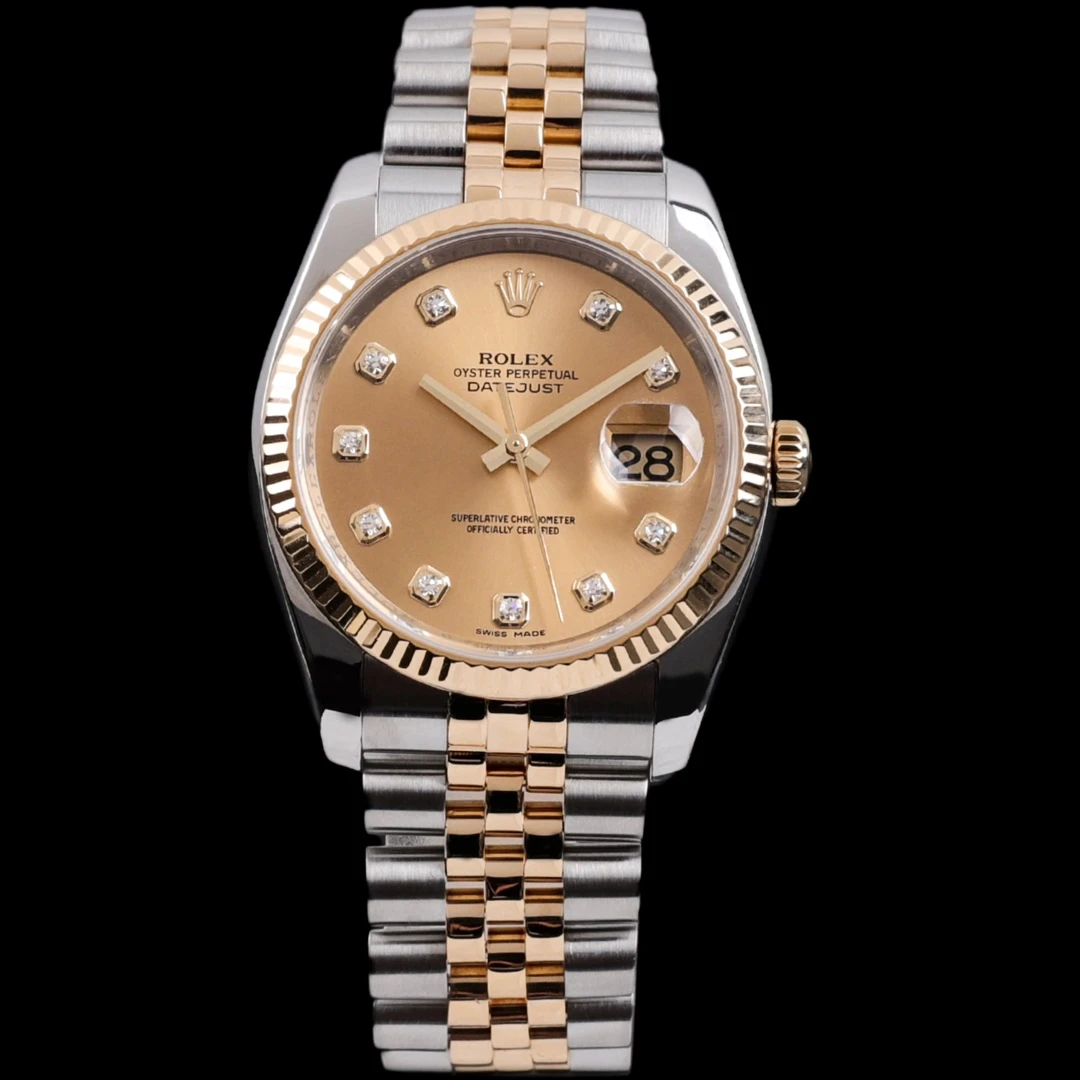 95新 Rolex/劳力士 S/日志16233/36mm/二手单表