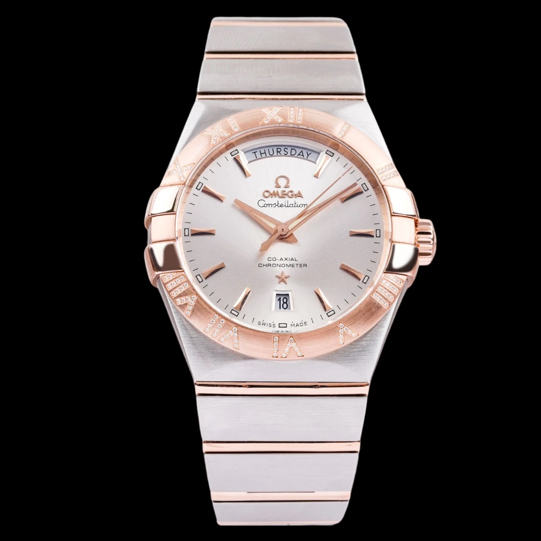 95新 Omega/欧米茄 S/公价145000/星座/二手单表/38mm