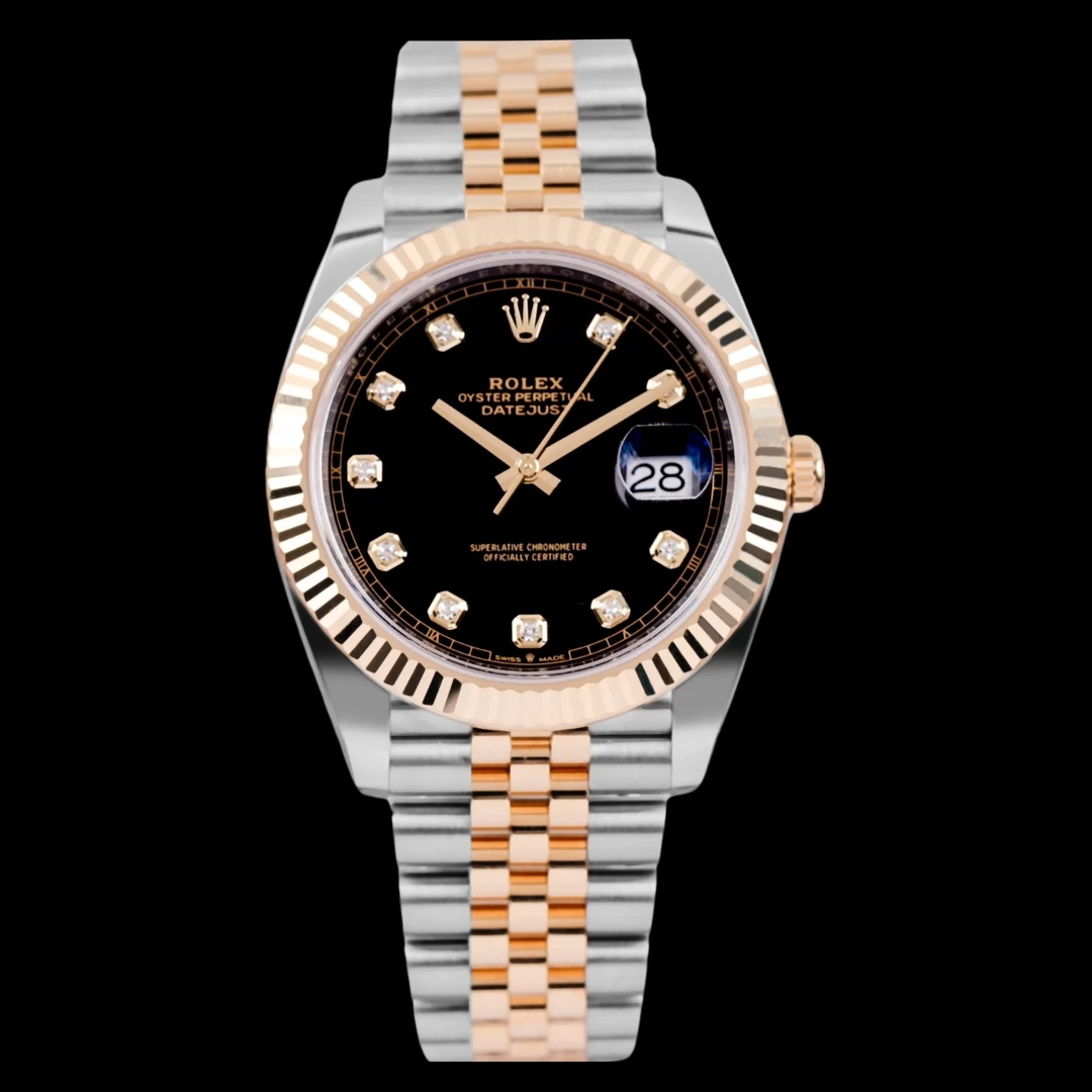 全新未使用 Rolex/劳力士 童童/公价141000/黑钻日志126333/41mm