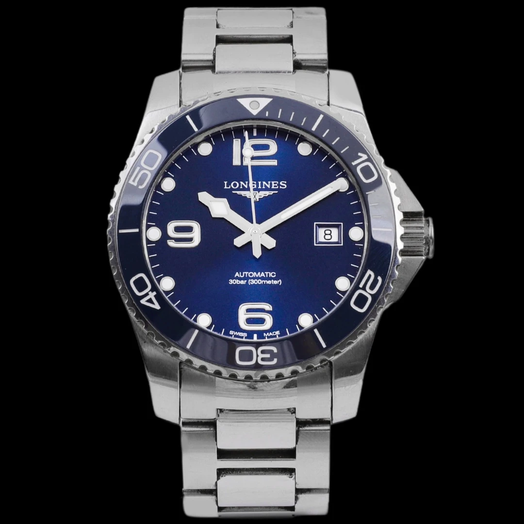95新 Longines/浪琴 S/公价14600/康卡斯/二手23年全套/41mm
