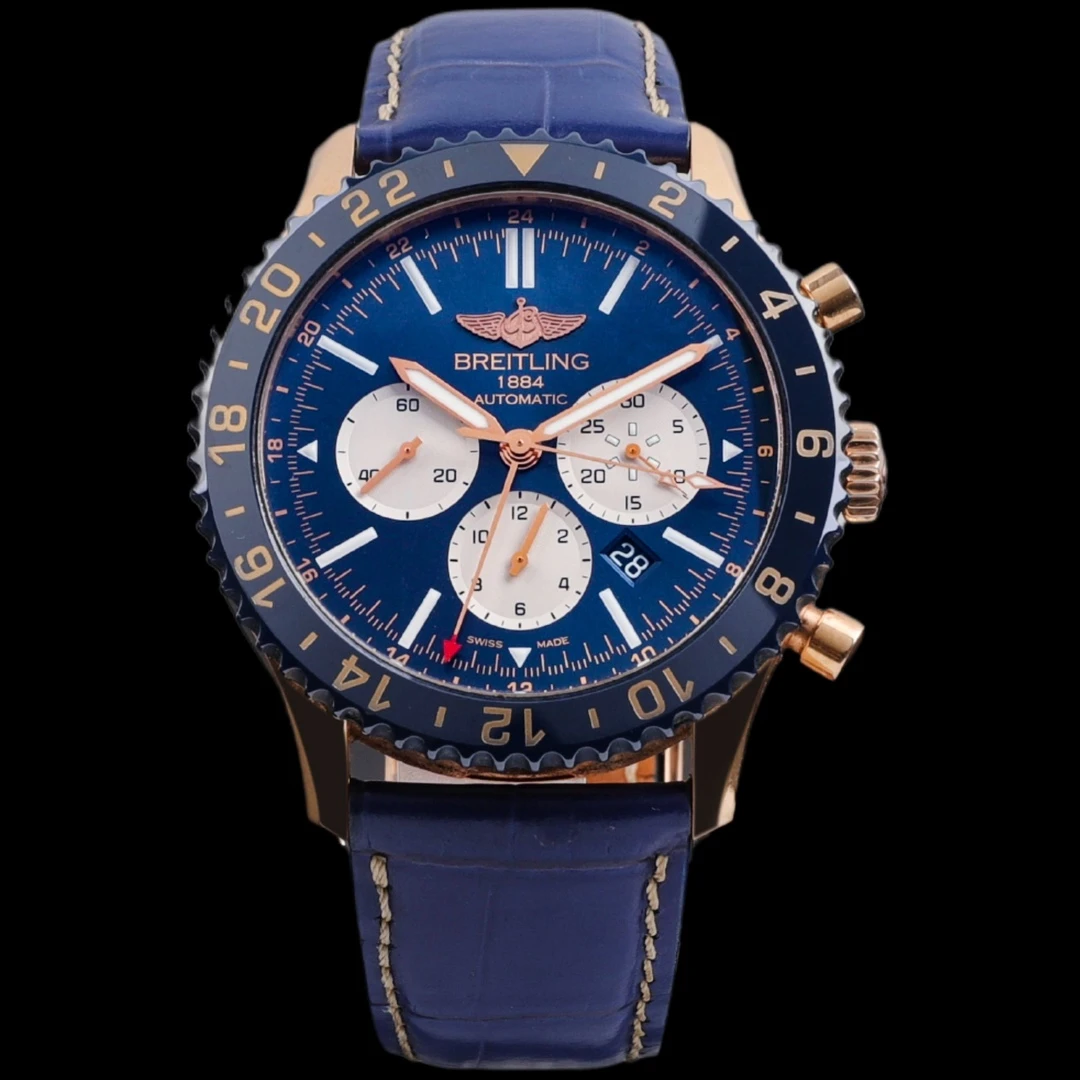 95新 BREITLING/百年灵 S公价261700/航空飞行计时/二手单表/46mm