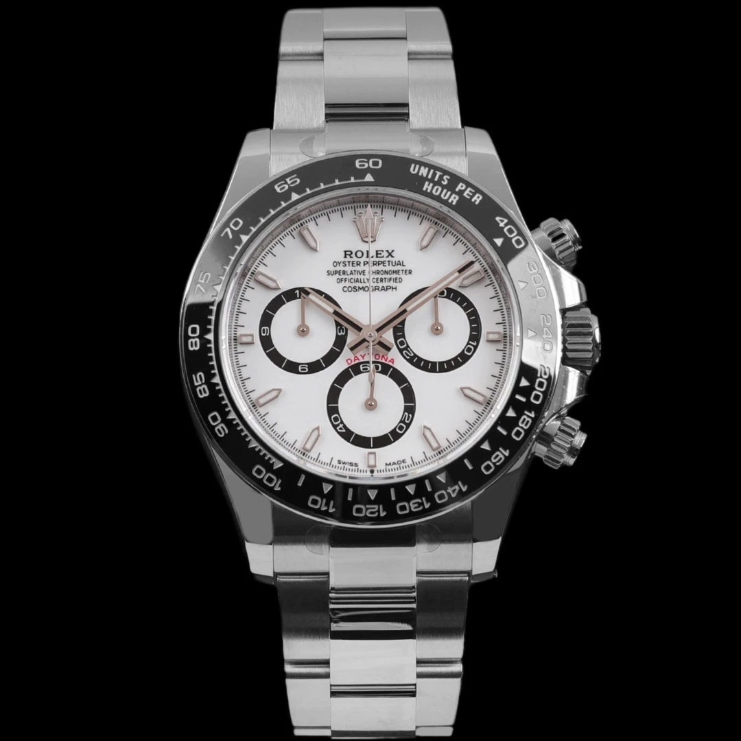 99新 Rolex/劳力士 S/白熊猫126500/全套/40mm/公价126400