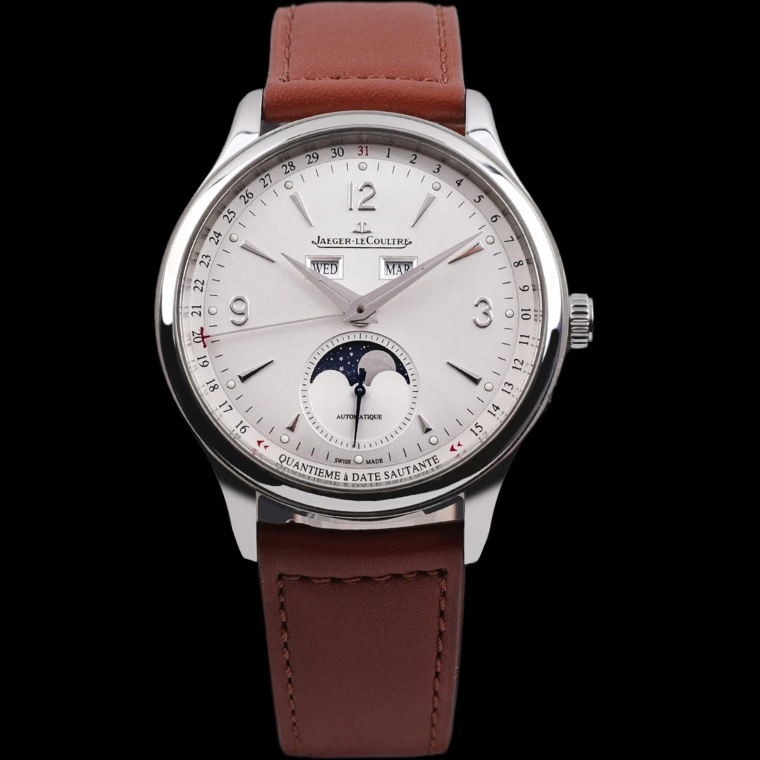 95新  S/积家大师全历月相Q4148420/21年全套/40mm/公价113000