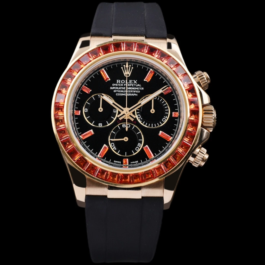 95新 Rolex/劳力士 S/南瓜灯116518后钻升级116588/单表/40mm