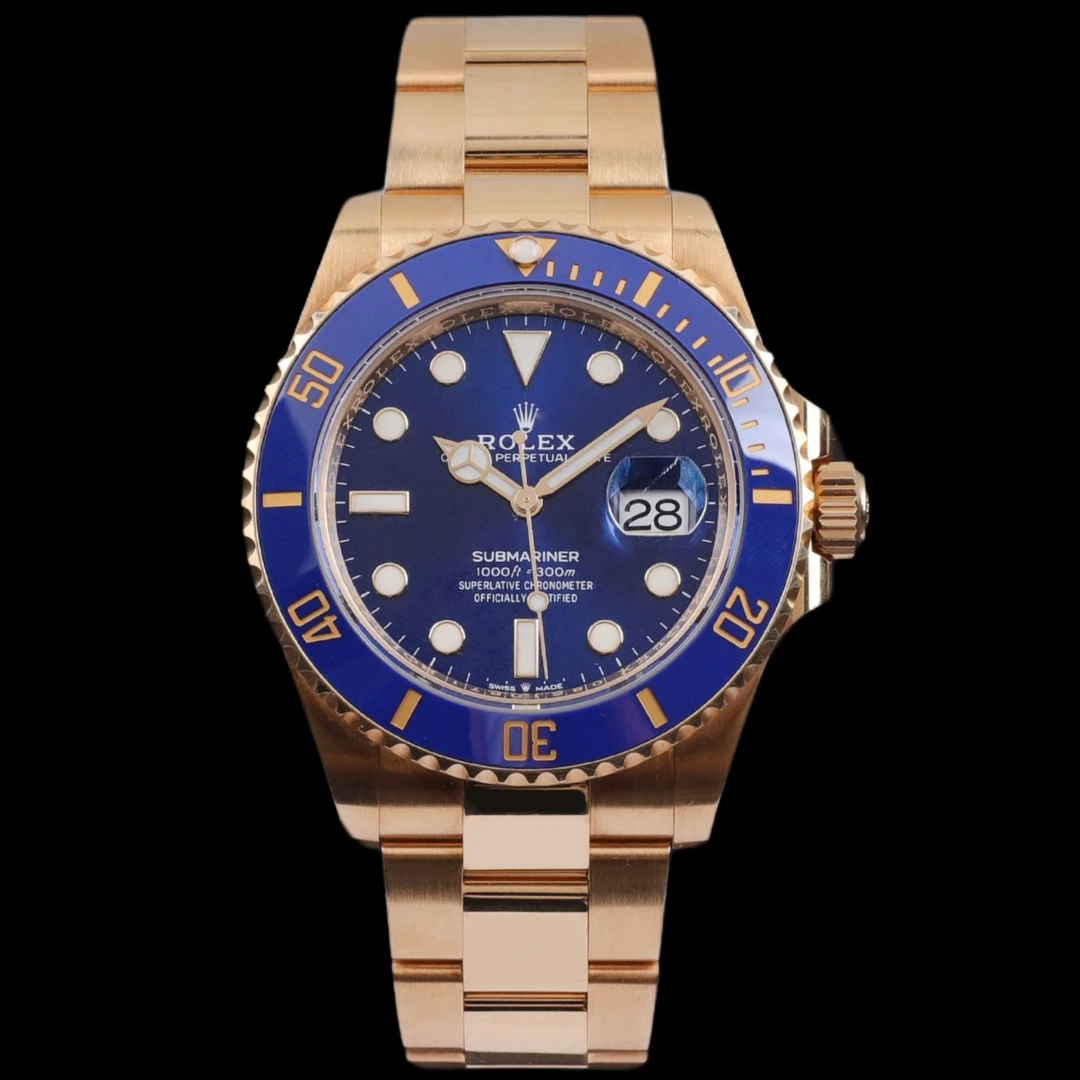 95新 Rolex/劳力士 童童公价338900/全金蓝126618/22年10月/41mm