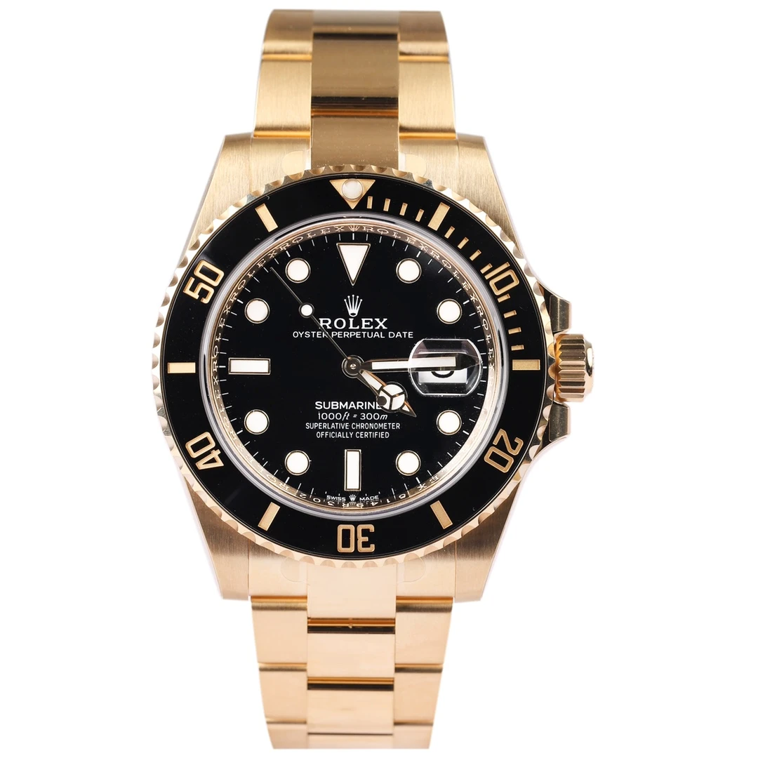 全新未使用  Rolex/劳力士 LL/126618/全金黑水鬼/潜航者/41mm