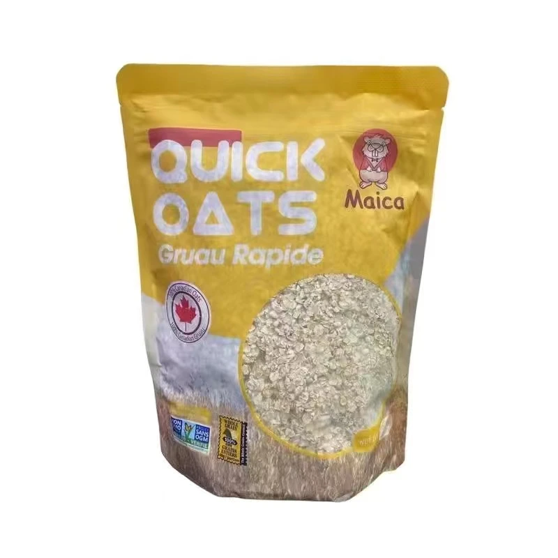 【2袋】共1公斤临期加拿大进口maica快熟燕麦片保质期至12月18日