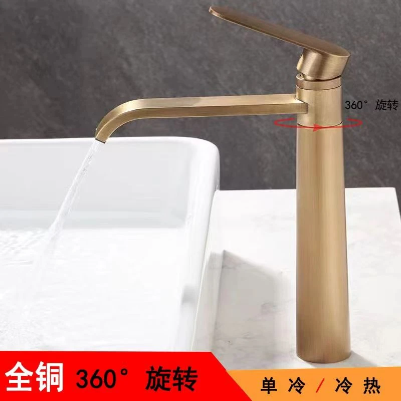 户外室内防冻单冷水龙头台盆龙头台上盆台下盆洗手盆防冻单冷龙头