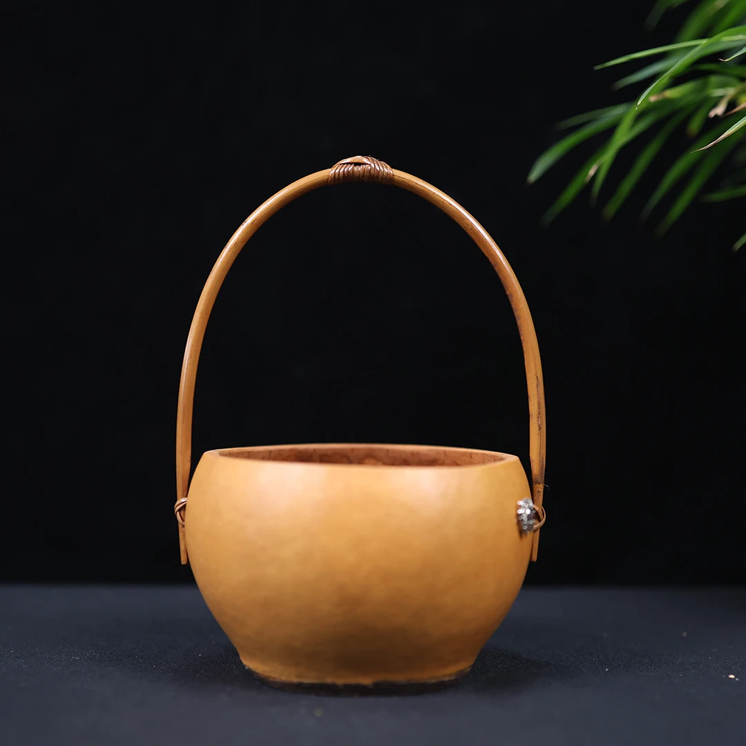 【直播专属】大漆葫芦点心提篮（TC213）