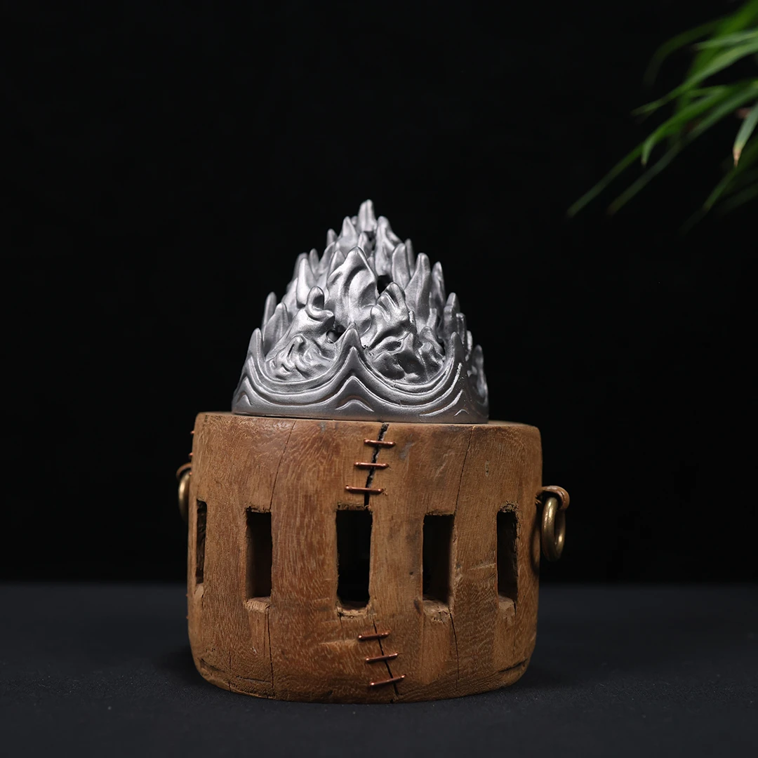 【直播专属】老物件博山车轱辘香炉（F67）