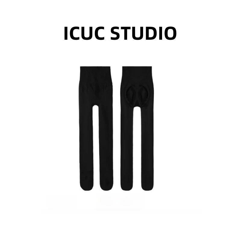 ICUC定制-【360克压力瘦腿打底袜】冬季连脚不掉档打底裤7008-2