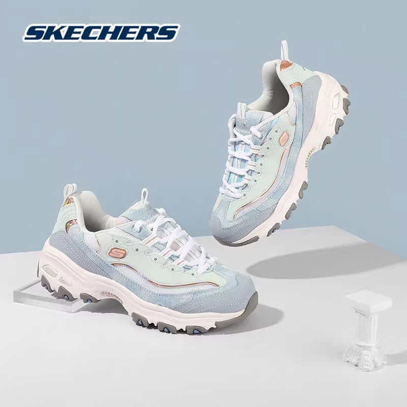Skechers斯凯奇新款蓝鱼姬老爹鞋时尚潮流休闲鞋厚底运动鞋149251