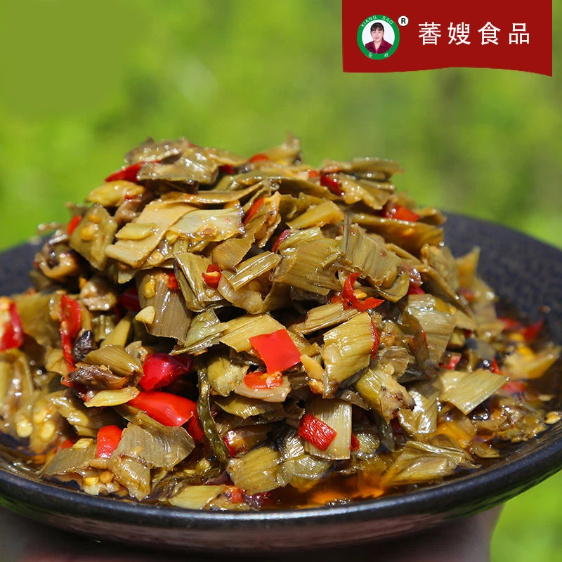 酸菜可口芋荷 230g*罐江西赣南特产 乡村下饭菜