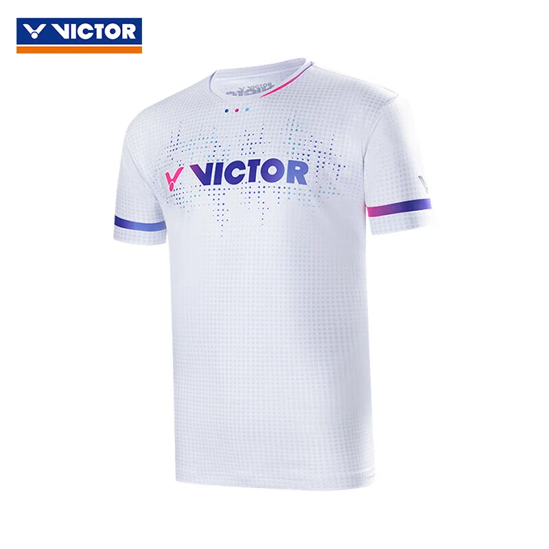 VICTOR/威克多羽毛球服男女款短袖 速干运动服跑步 T-40037 A