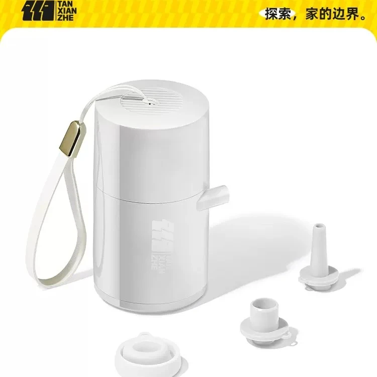 【探险者蓄电气泵】气垫充气泵户外露营蓄电充气泵方便多功能充气床