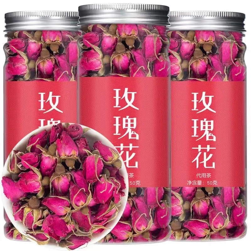 玫瑰花茶干玫瑰花正宗平阴玫瑰花可蒲公英柠檬片多规格组合花草茶