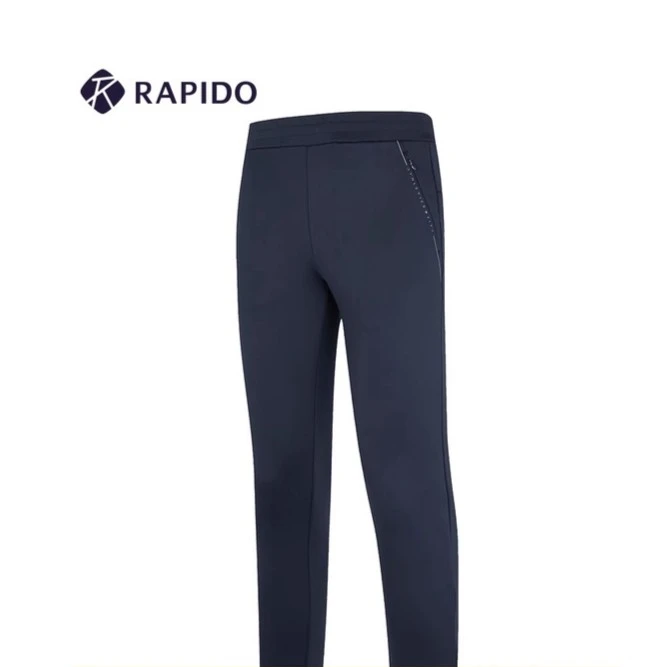 RAPIDO雳霹道2023秋冬新款女子时尚直筒微绒休闲运动裤CP3978G08