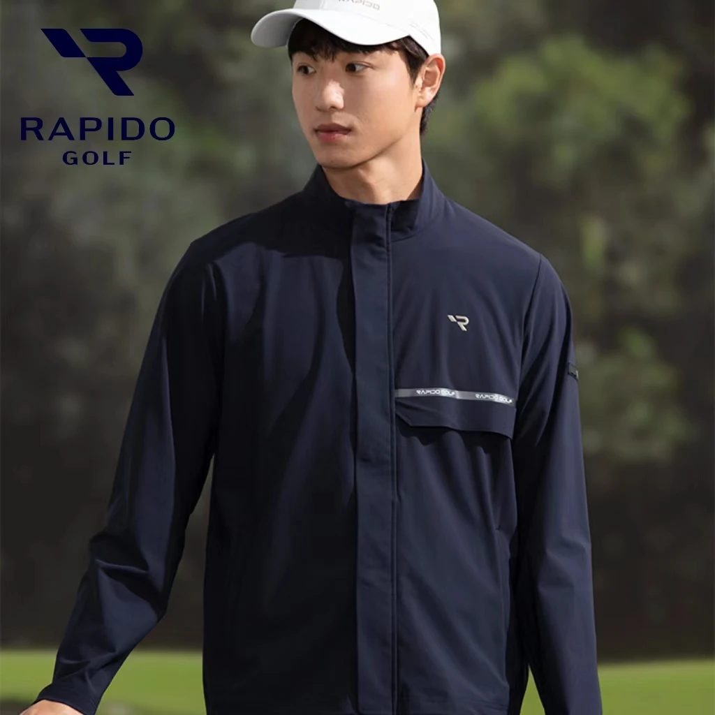 RAPIDO雳霹道2024年春夏新款男士GOLF立领夹克运动外套CN4276Z05