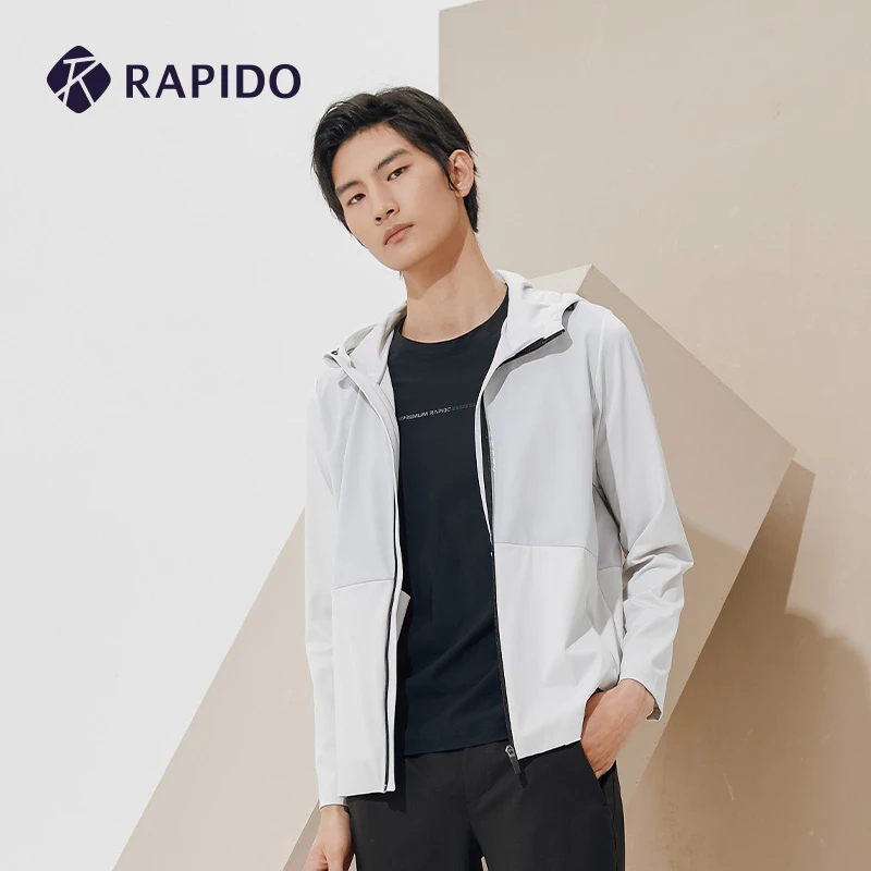 RAPIDO雳霹道2023年春季新款男子梭织休闲夹克外套上衣CN3176G06