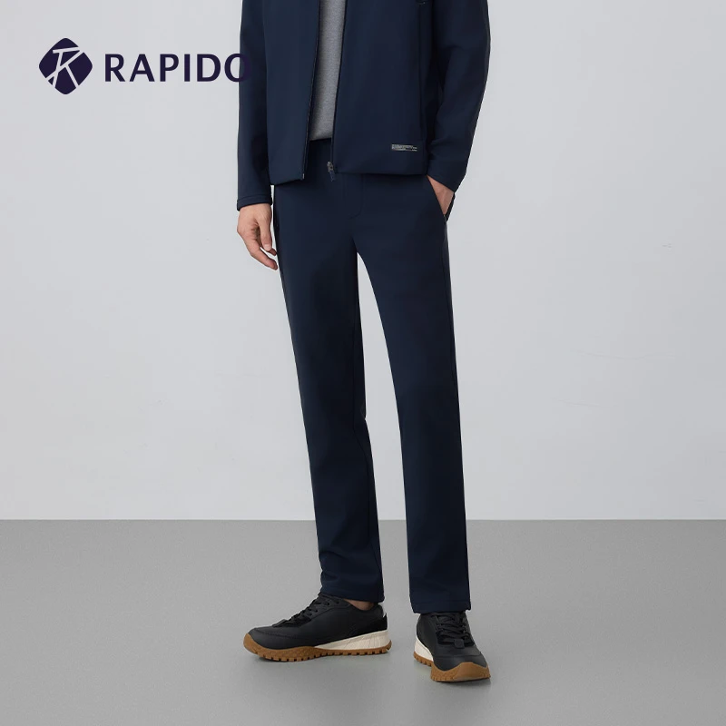 【新品】自在裤RAPIDO雳霹道24秋冬男加绒抗静电运动长裤CN4978G06