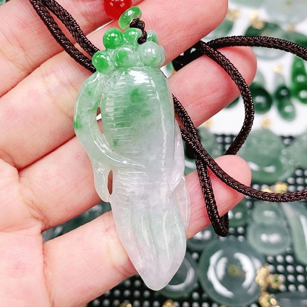 翡翠吊坠(不含链)未镶嵌