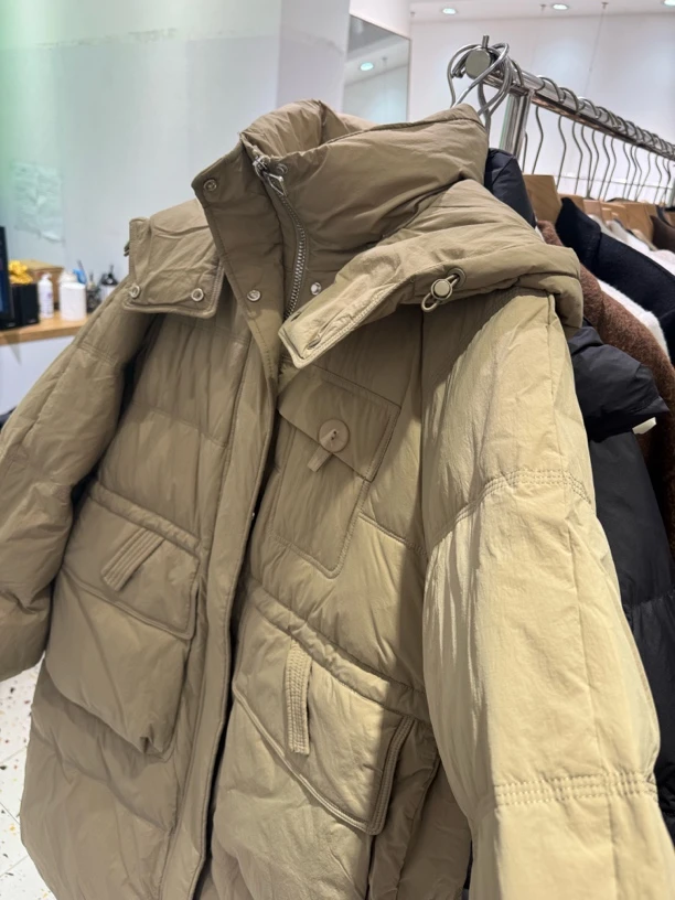 【娜娜的衣橱】韩版秋冬短款棉服（三年质保、出绒换新）