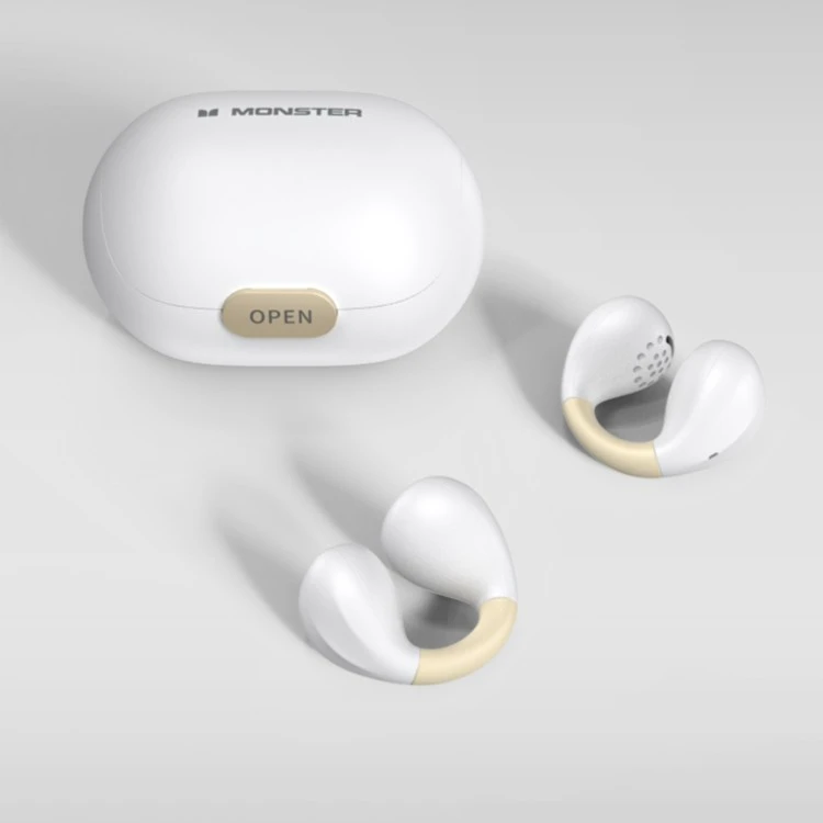 MONSTER/魔声MH22173夹耳式真无线蓝牙耳机运动音乐不入耳气传导
