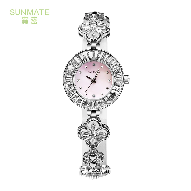 女士镶钻手链手表时尚经典气质防水手表轻奢港风腕表S057-S20103