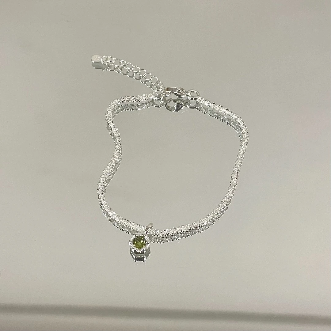 铜合金手链 GP1098  简约百搭波光粼粼绿野仙踪手链