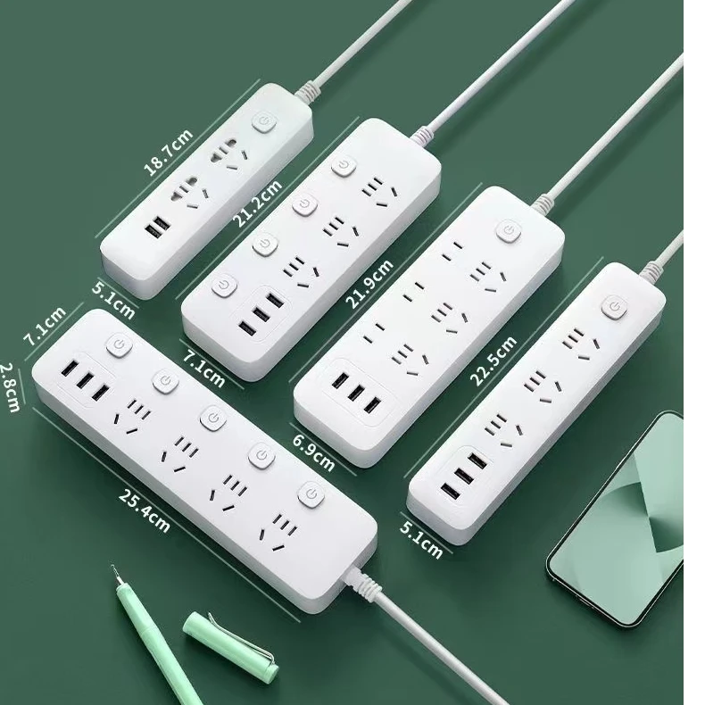 【粉丝专项-手慢无】28孔家用爆款纯铜插座多功能排插带线插排