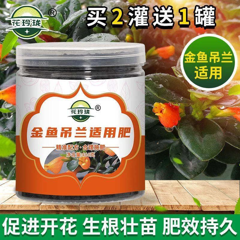 金鱼吊兰适用肥 花肥有机肥开花生根缓释颗粒肥花卉植物肥料