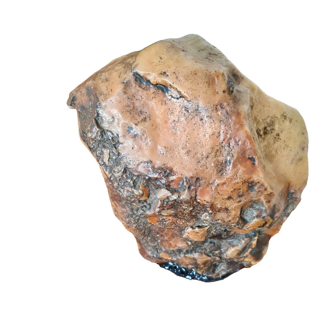 戈壁奇石精美石头摆件纯手工主人杯锤纹冰川纹