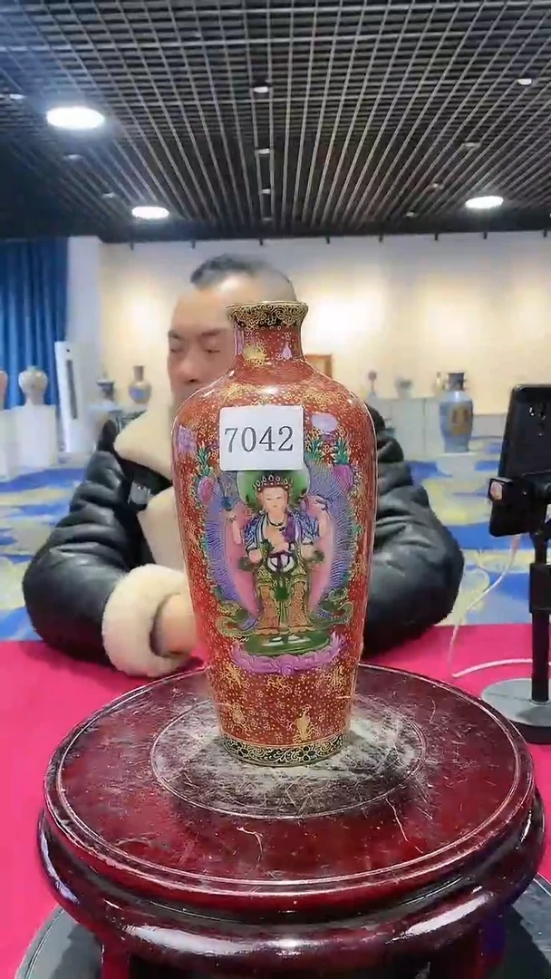 【闪购商品】密胺其他*y00103*陶瓷瓶一个7042