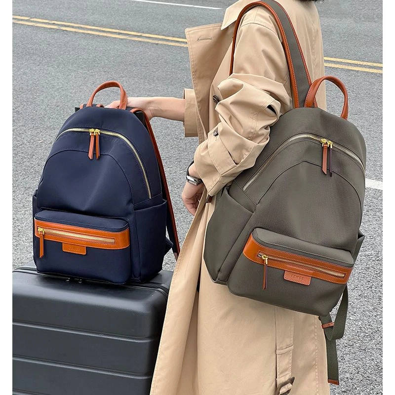 CENGE大容量轻便尼龙布双肩包通勤电脑包出行上学背包旅行包书包