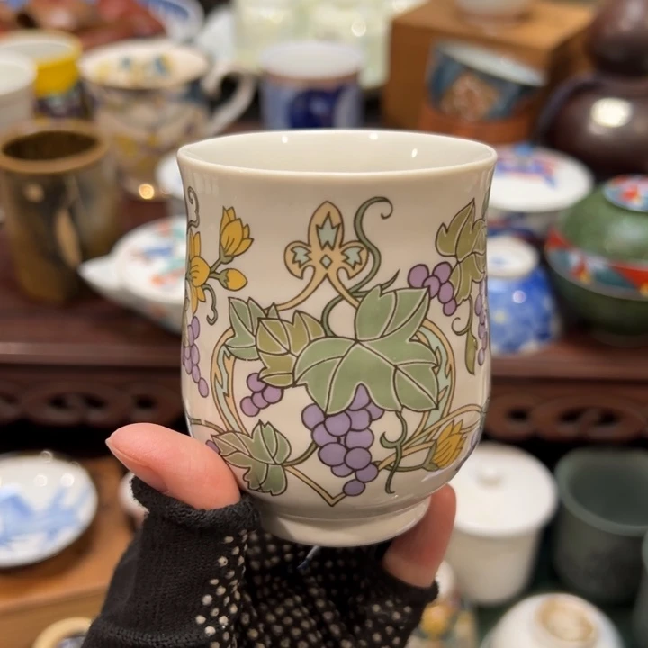 紫砂茶杯哈哈你也