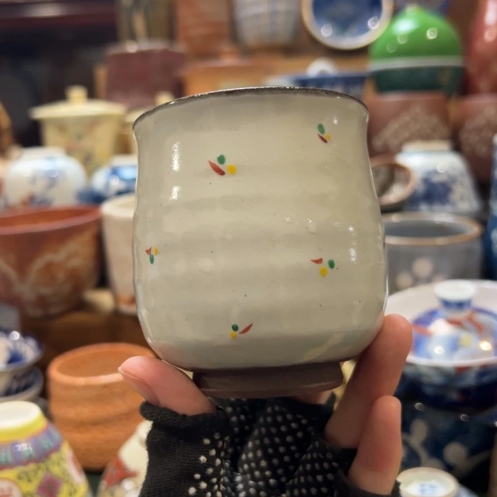 紫砂茶杯哈哈你也