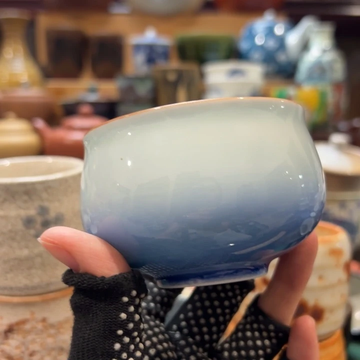 紫砂茶杯八**央哈哈你也