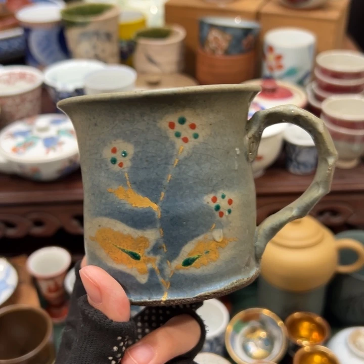 紫砂茶杯哈哈你也太