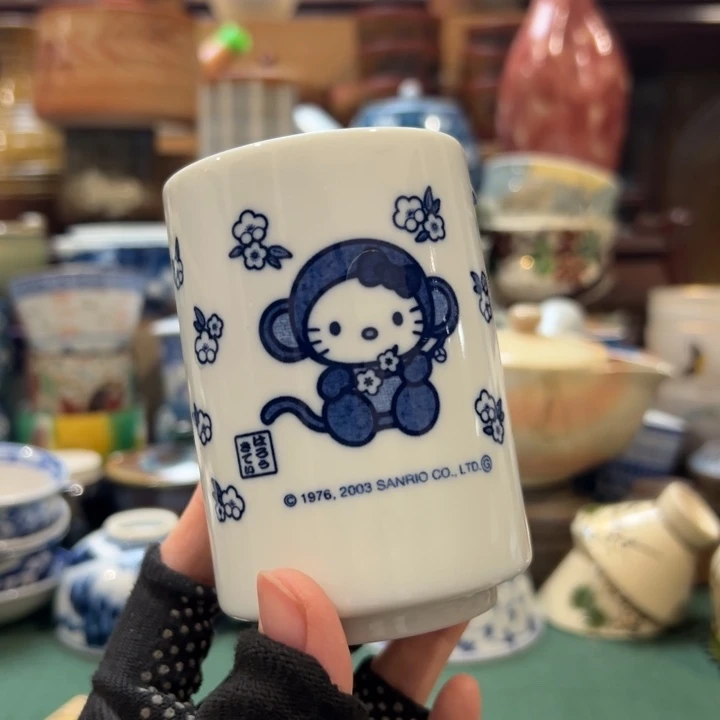 紫砂茶杯哈哈你也