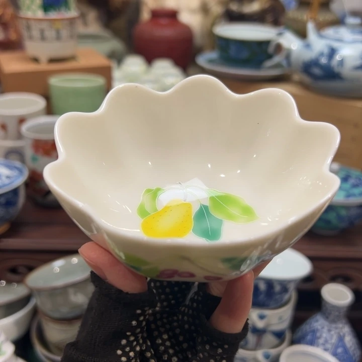 紫砂茶杯 哈哈你的