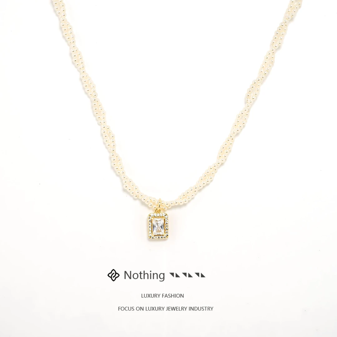 L2575 法❈【优雅简约】Sweet♥Nothing项链