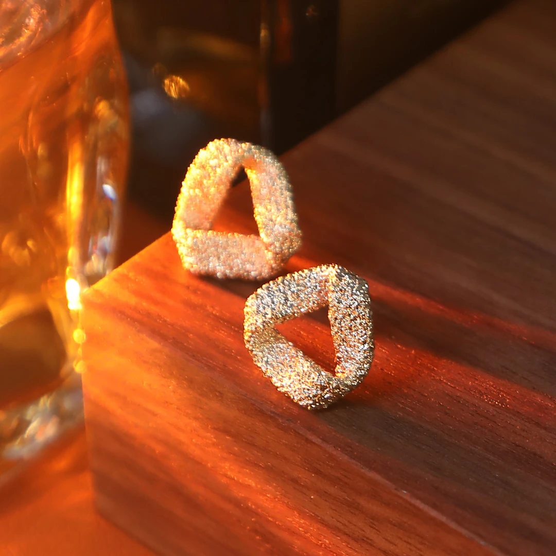 铜合金耳饰 B3602 法❈【浩瀚夜空】Sweet♥Nothing耳钉